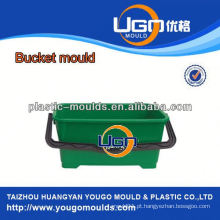 Fábrica de moldes Taizhou / China moldagem em balde de injeção, molde plástico para balde com alça